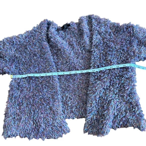 Shaggy Knit Cardigan Forever 21 Small q - Picture 5 of 6